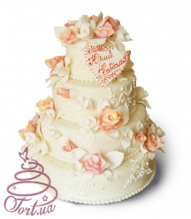 Свадебный торт  Любовь