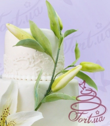 Свадебный торт Белая лилия