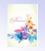 Пряник - открытка "Цветочный ковер"