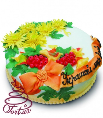 Торт на заказ Киев Осенний букет