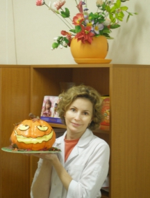Торт на заказ на Хеллоуин Тыква